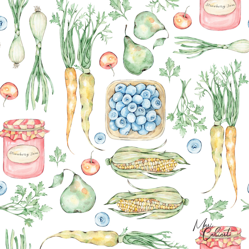 MC – Farmers Market Collection – 2901as © Mari Caliart