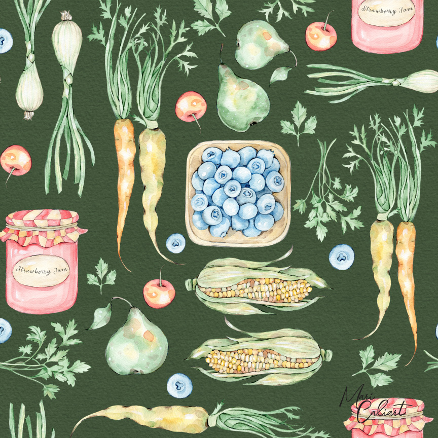 MC – Farmers Market Collection – 2901cs © Mari Caliart