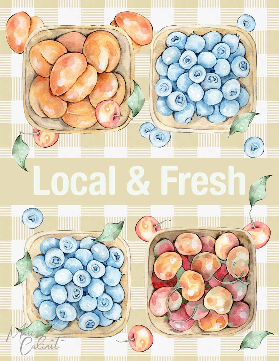 MC – Farmers Market Collection – 2916a © Mari Caliart