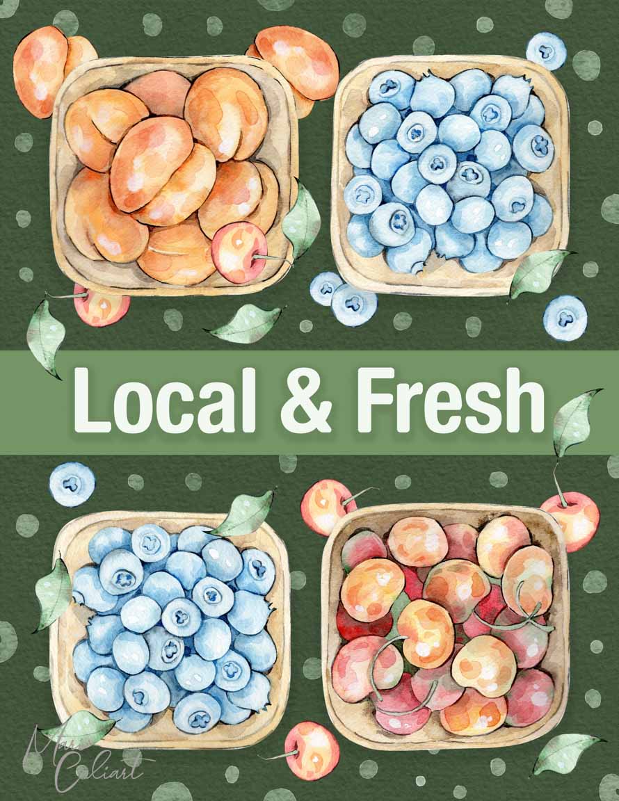 MC – Farmers Market Collection – 2916c © Mari Caliart