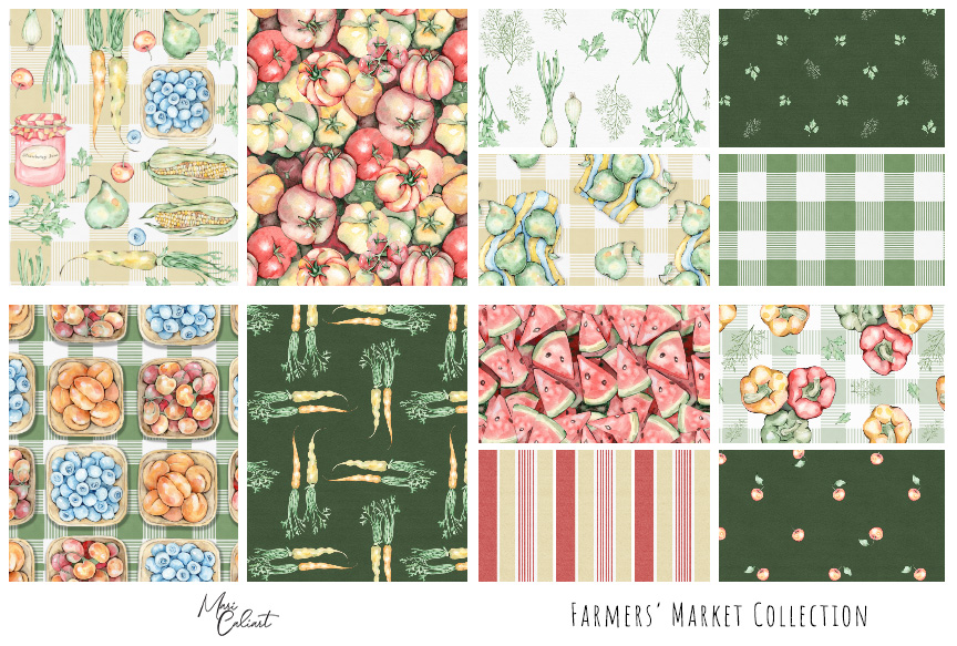 MC – Farmer’s Market Collection © Mari Caliart