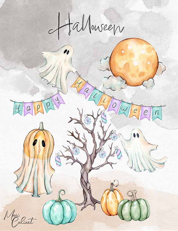 MC – Happy Halloween Collection – 0400a © Mari Caliart