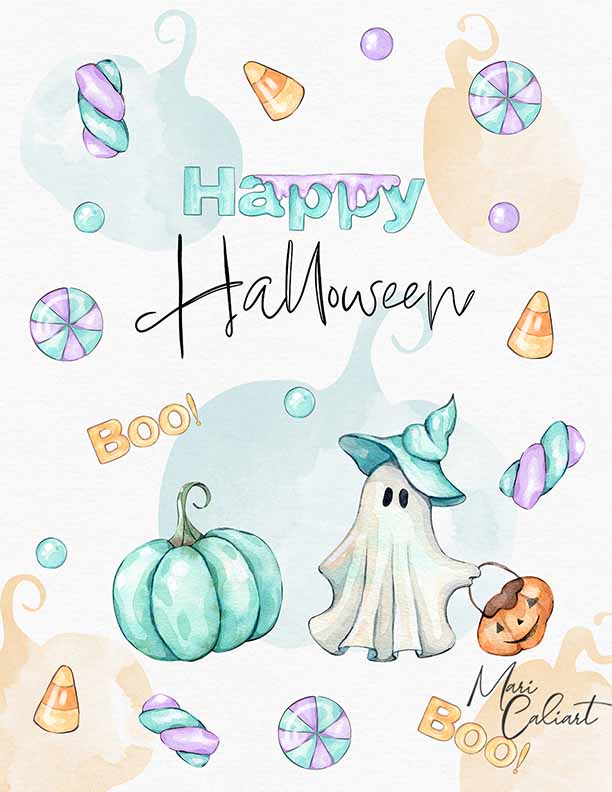 MC – Happy Halloween Collection – 0401a © Mari Caliart