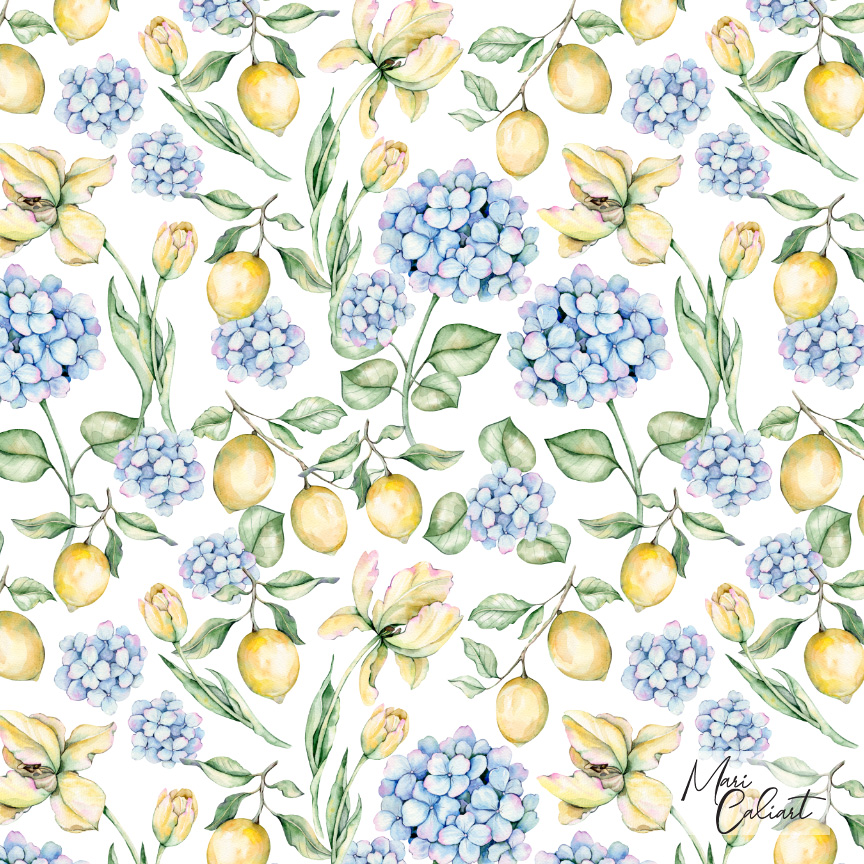 MC – Hydrangea and Tulips Collection – 0506as © Mari Caliart