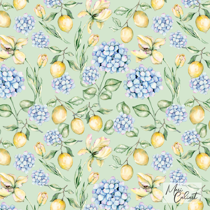 MC – Hydrangea and Tulips Collection – 0506bs © Mari Caliart