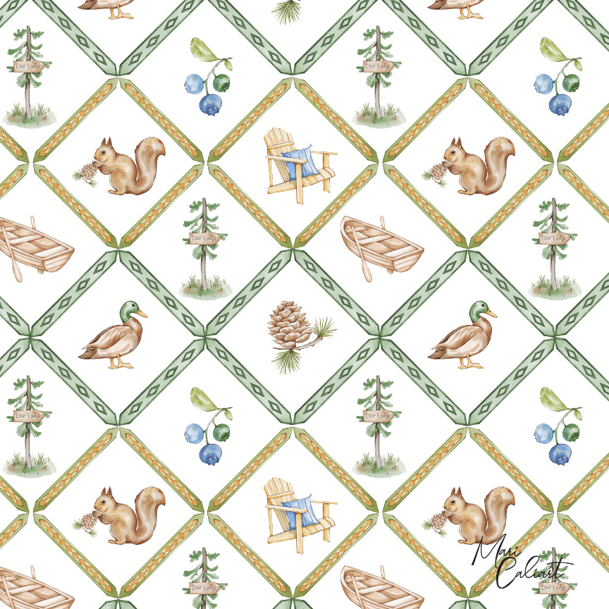 MC – Lake Lodge Collection 2505as © Mari Caliart