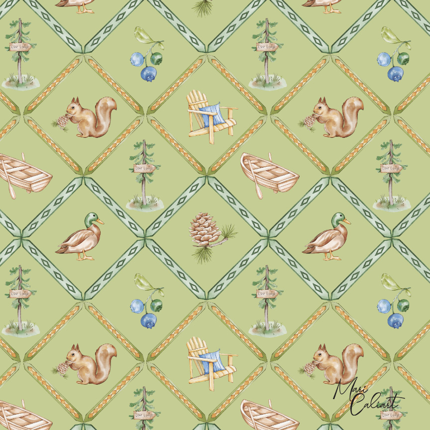 MC – Lake Lodge Collection 2505bs © Mari Caliart
