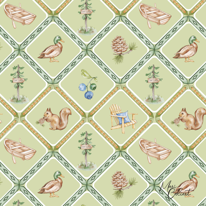 MC – Lake Lodge Collection 2505es © Mari Caliart