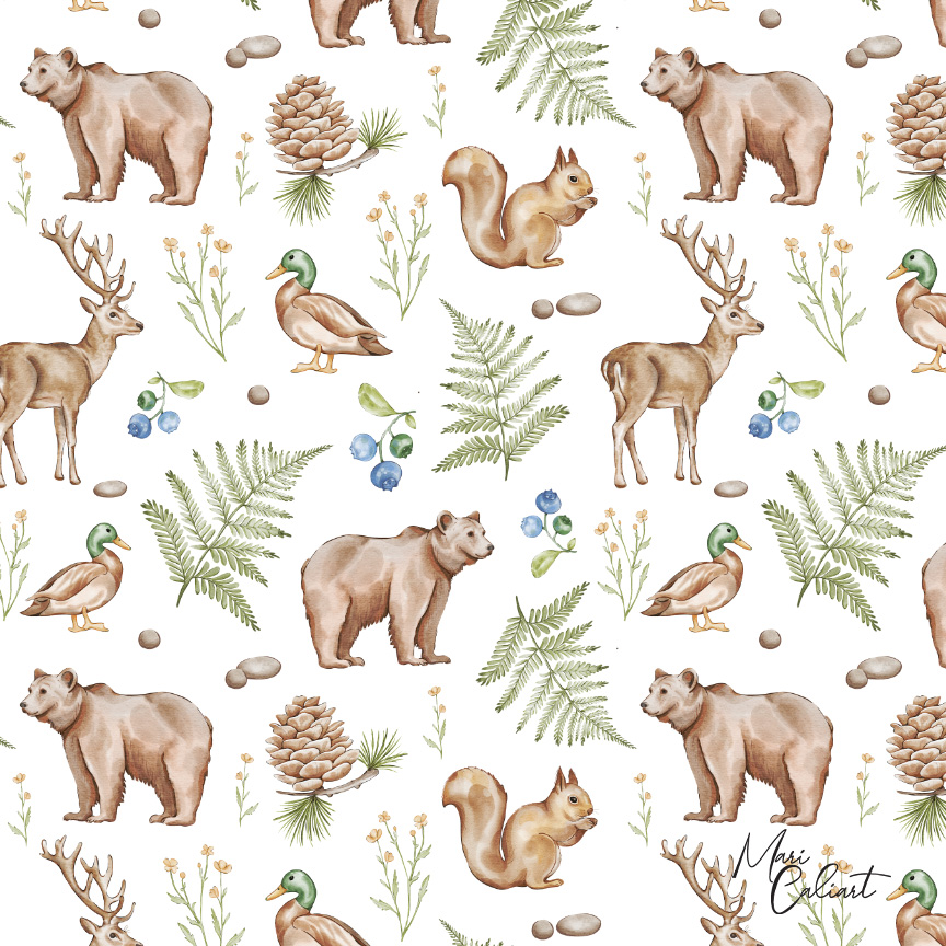 MC – Lake Lodge Collection – Deer 2500fs © Mari Caliart