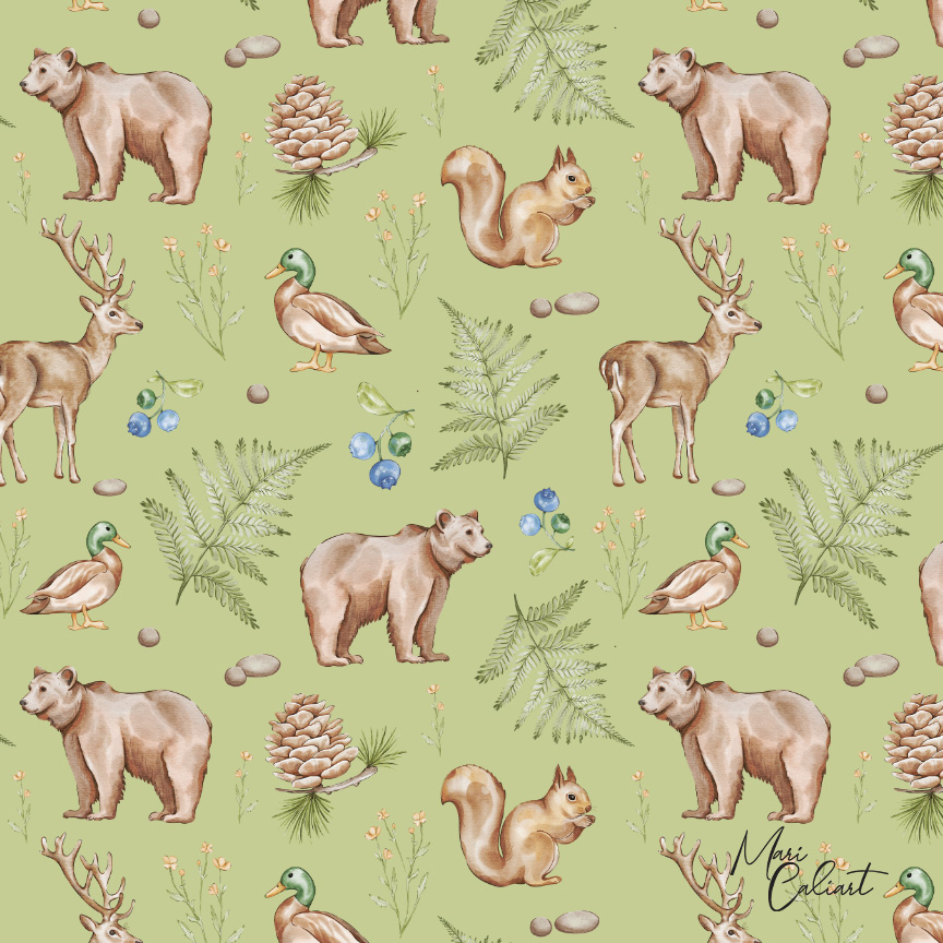 MC – Lake Lodge Collection – Deer 2500gs © Mari Caliart