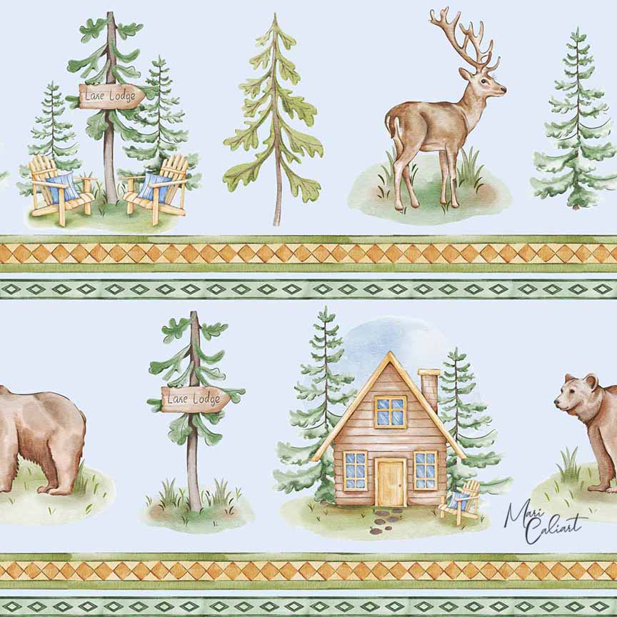 MC – Lake Lodge Collection – Deer 2506hs © Mari Caliart