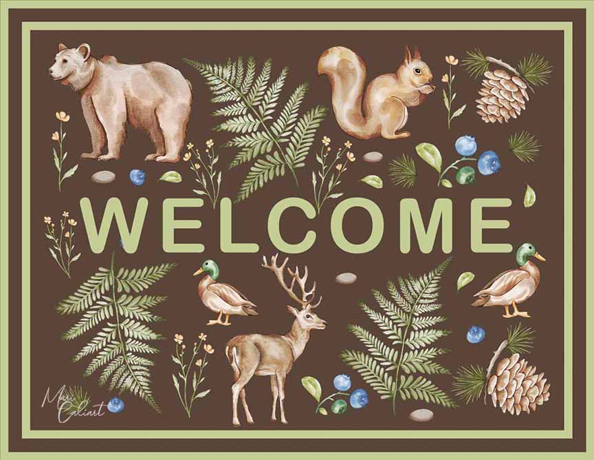 MC – Lake Lodge Collection – Deer 2525l © Mari Caliart