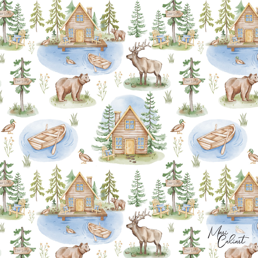 MC – Lake Lodge Collection – Elk 2501as © Mari Caliart