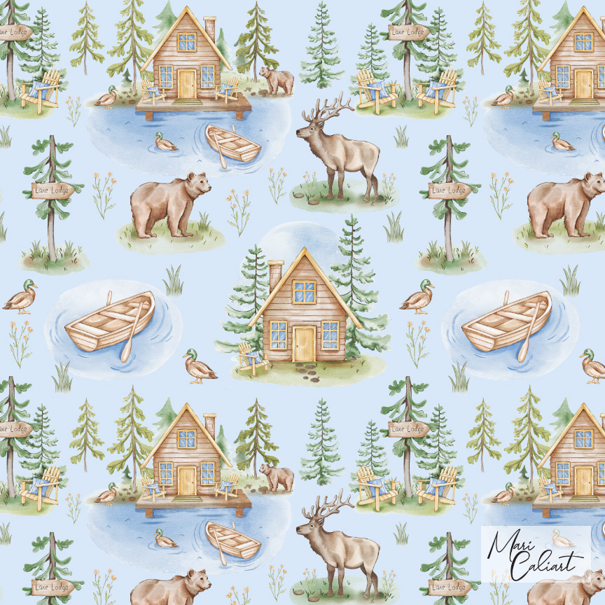 MC – Lake Lodge Collection – Elk 2501bs © Mari Caliart