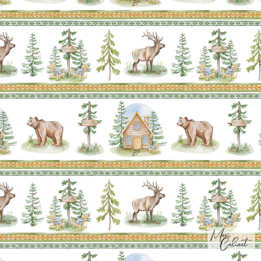 MC – Lake Lodge Collection – Elk 2506as © Mari Caliart