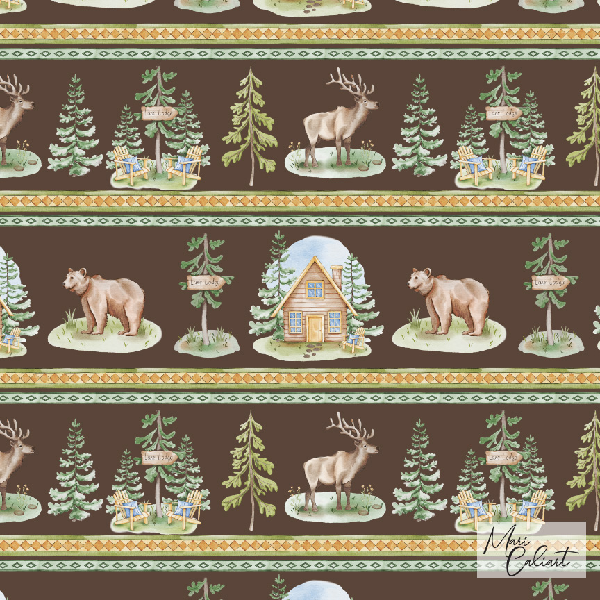 MC – Lake Lodge Collection – Elk 2506cs © Mari Caliart
