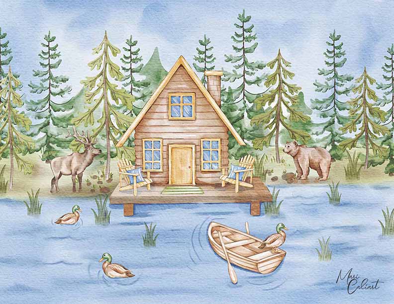 MC – Lake Lodge Collection – Elk 2515d © Mari Caliart