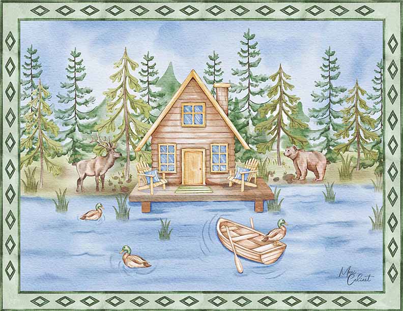 MC – Lake Lodge Collection – Elk 2515e © Mari Caliart