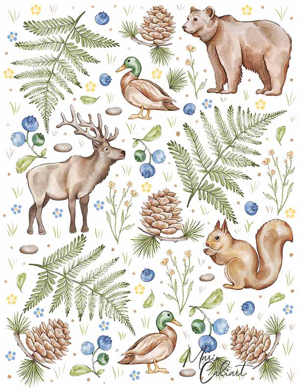 MC – Lake Lodge Collection – Elk 2525e © Mari Caliart