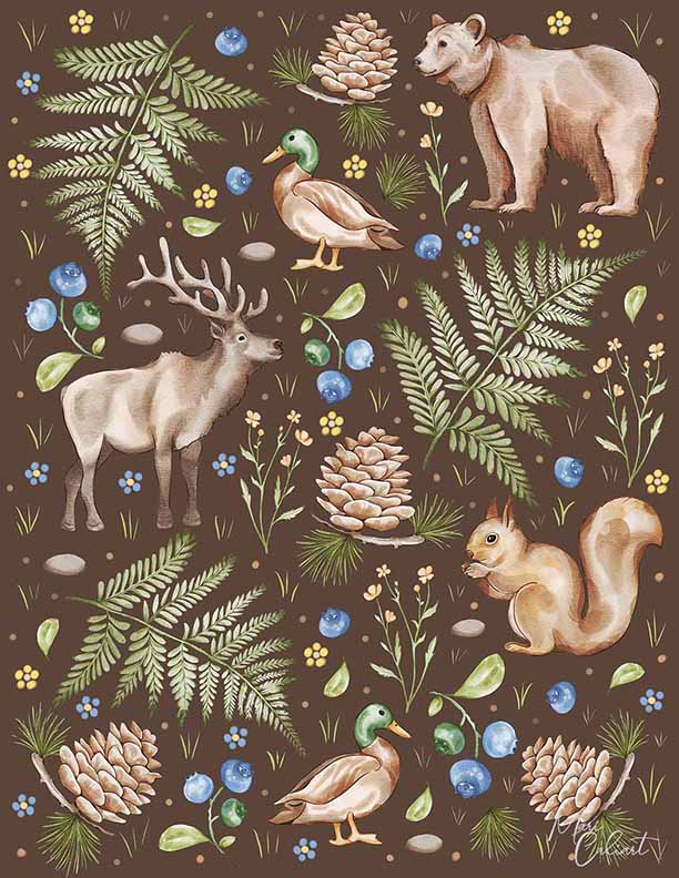 MC – Lake Lodge Collection – Elk 2525f © Mari Caliart