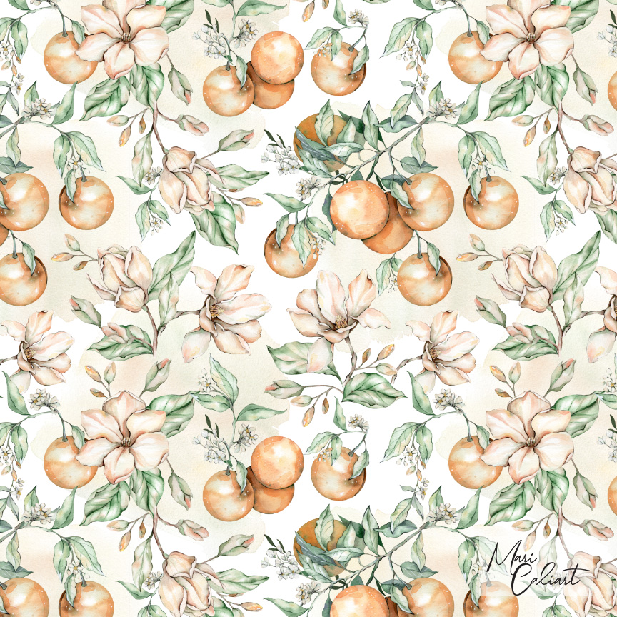MC – Magnolia and Oranges Collection – 0602s © Mari Caliart