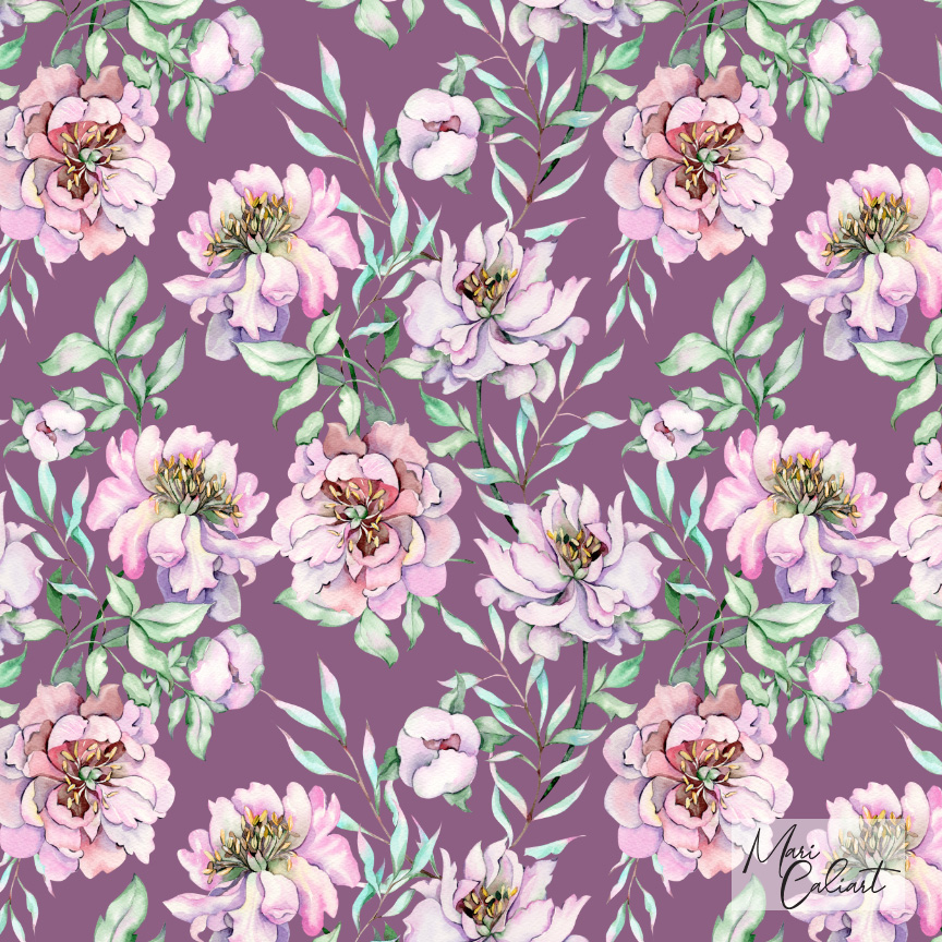 MC – Pink Peonies Collection – 0802bs © Mari Caliart