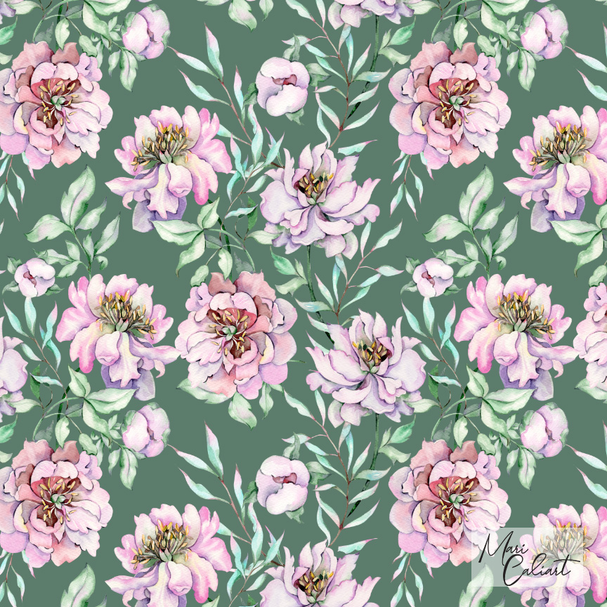 MC – Pink Peonies Collection – 0802cs © Mari Caliart