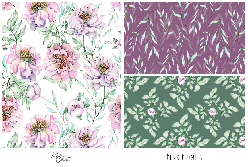 MC – Pink Peonies Collection © Mari Caliart