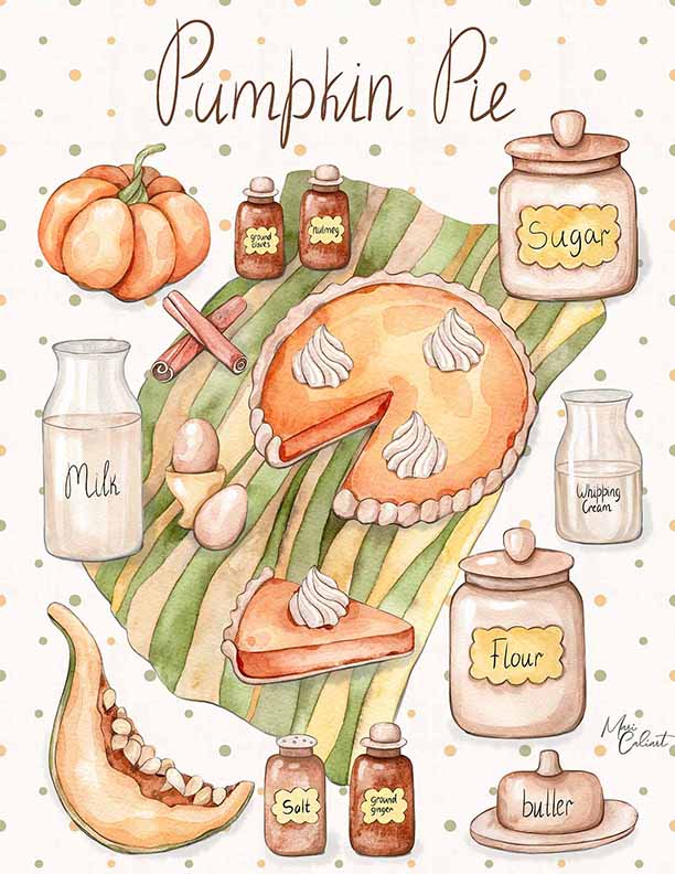 MC – Pumpkin Pie Collection – 1800 © Mari Caliart