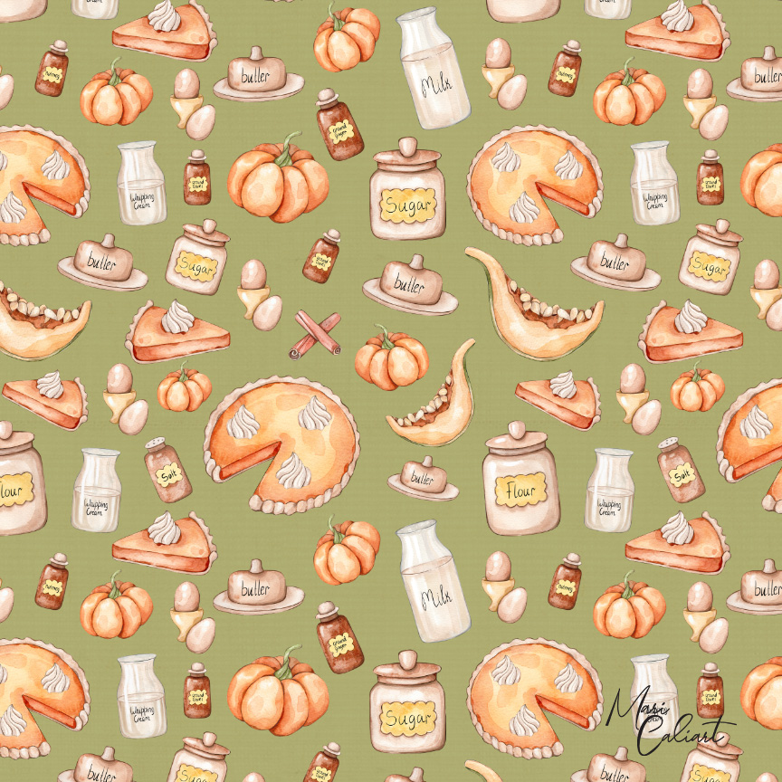 MC – Pumpkin Pie Collection – 1814cs © Mari Caliart