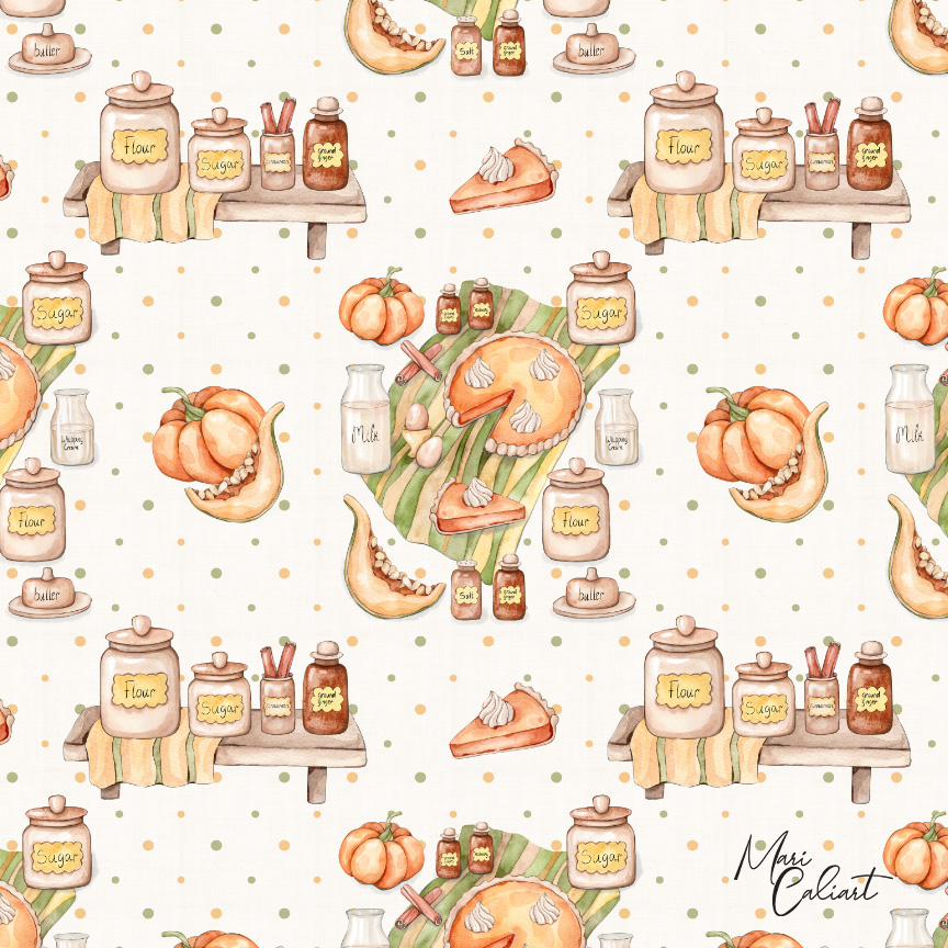 MC – Pumpkin Pie Collection – 1815s © Mari Caliart