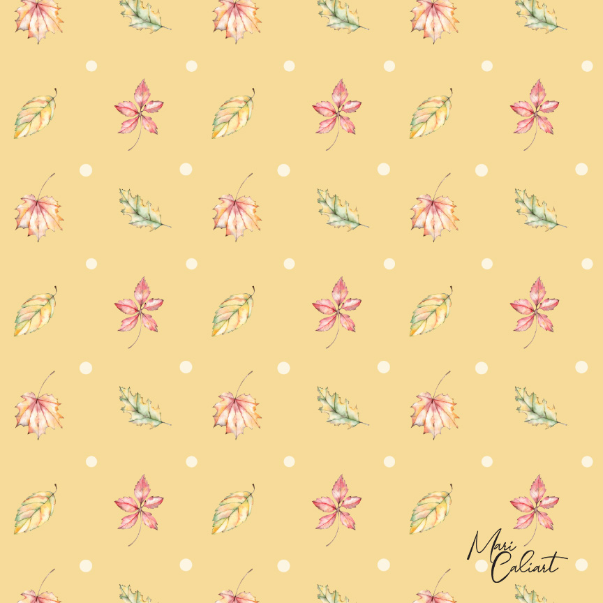MC – Pumpkins and Leaves Collection – 1006s © Mari Caliart