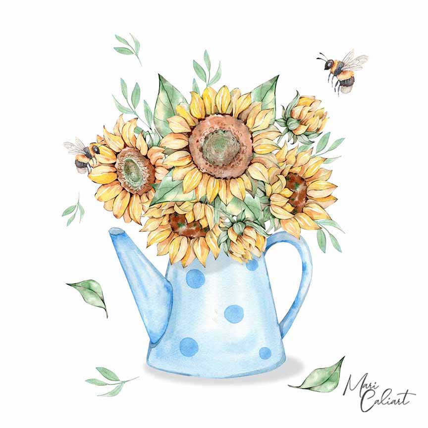 MC – Sunflowers Collection – 2809a © Mari Caliart