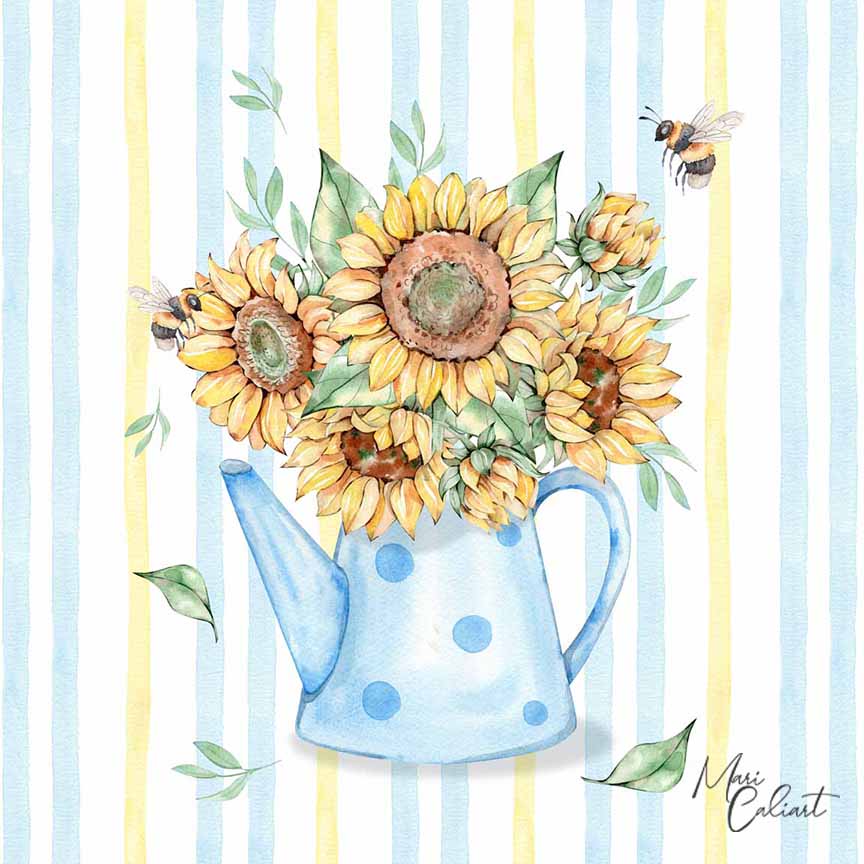 MC – Sunflowers Collection – 2809b © Mari Caliart