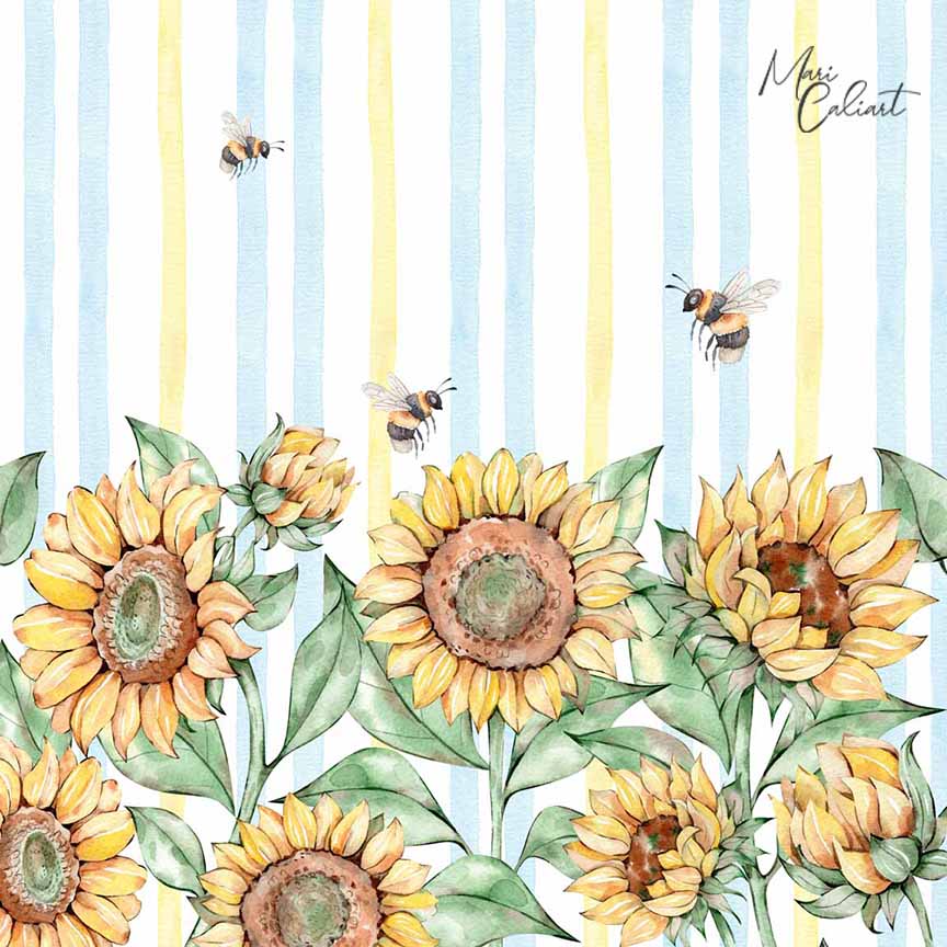 MC – Sunflowers Collection – 2812c © Mari Caliart