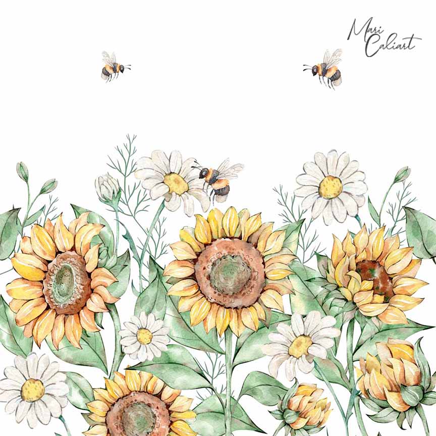 MC – Sunflowers Collection – 2813a © Mari Caliart