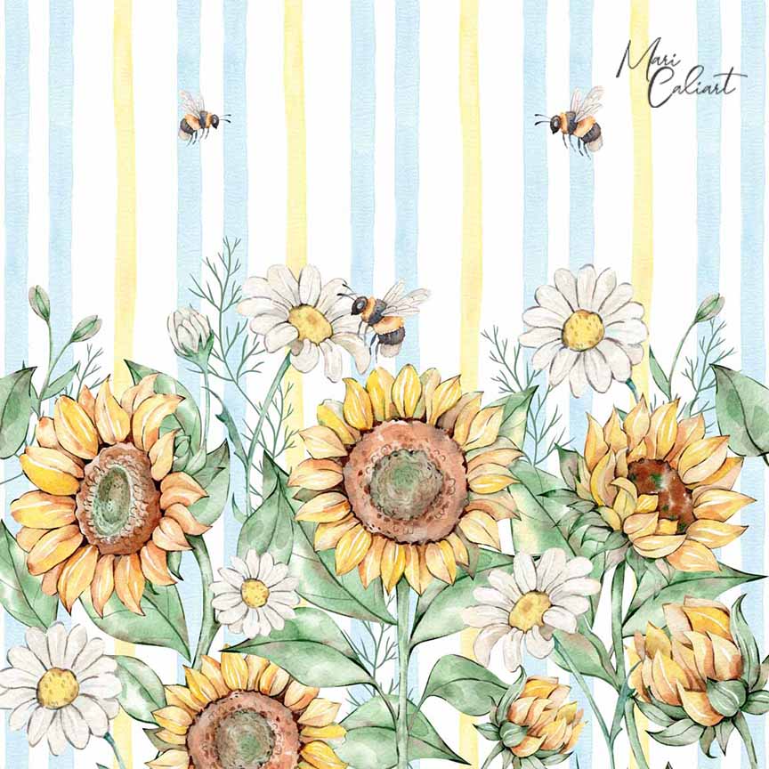 MC – Sunflowers Collection – 2813c © Mari Caliart