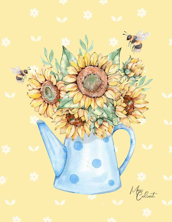 MC – Sunflowers Collection – 2826 © Mari Caliart