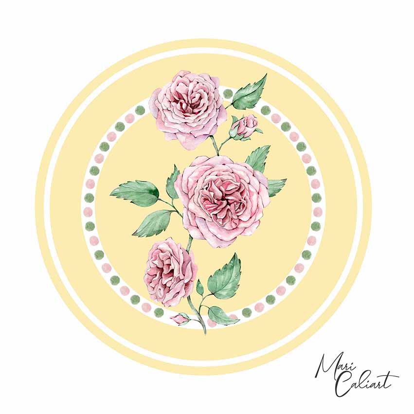 MC – Sweet Bloom Birthday Collection – 2311c © Mari Caliart
