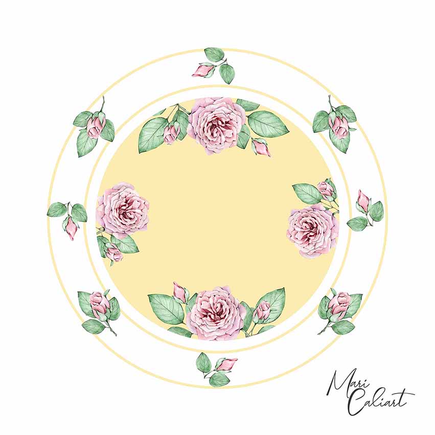 MC – Sweet Bloom Birthday Collection – 2313a © Mari Caliart
