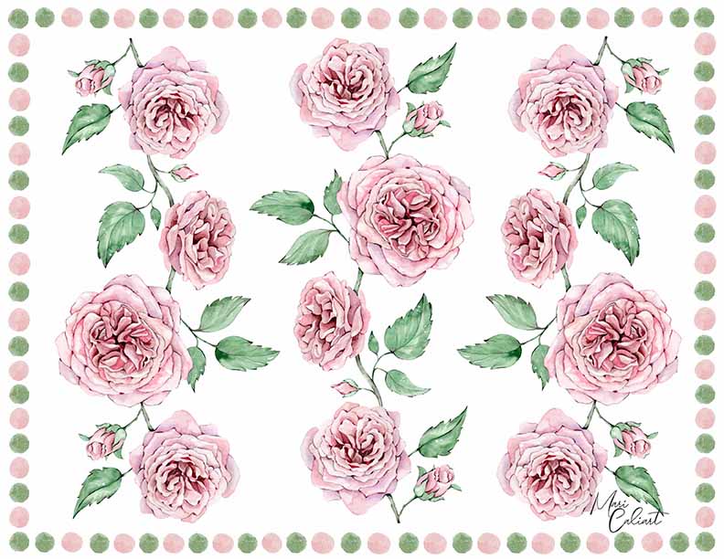 MC – Sweet Bloom Birthday Collection – 2318a © Mari Caliart