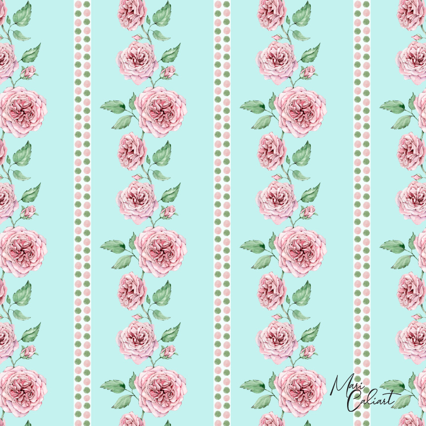 MC – Sweet Bloom Birthday Collection – 2320cs © Mari Caliart