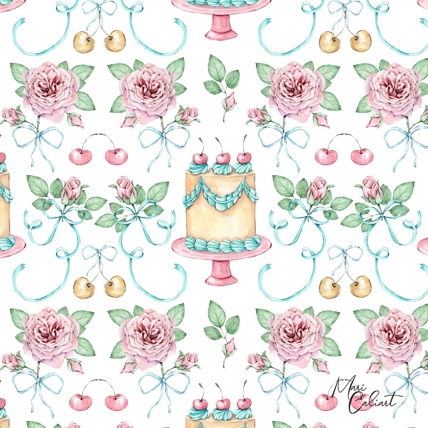 MC – Sweet Bloom Birthday Collection – 2322as © Mari Caliart