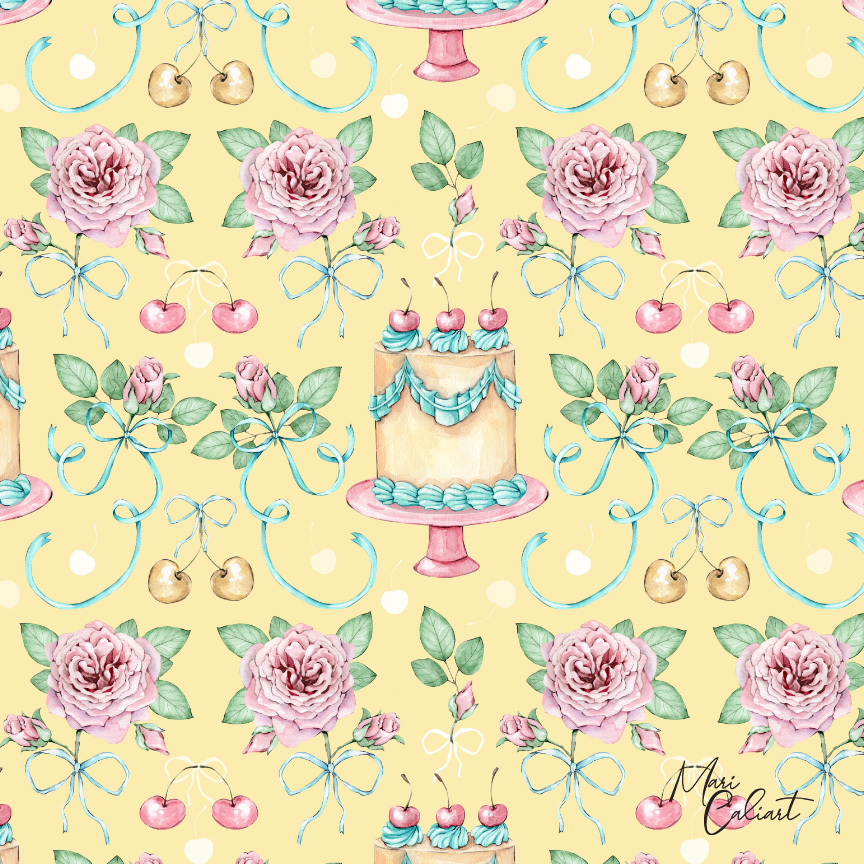 MC – Sweet Bloom Birthday Collection – 2322bs © Mari Caliart