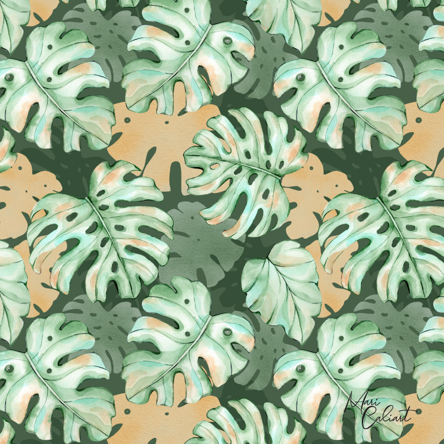 MC – Tropical Leaves Collection – 2403bs © Mari Caliart