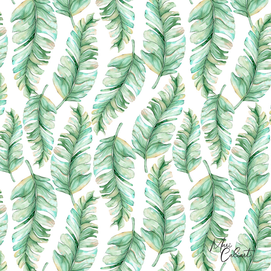MC – Tropical Leaves Collection – 2404as © Mari Caliart