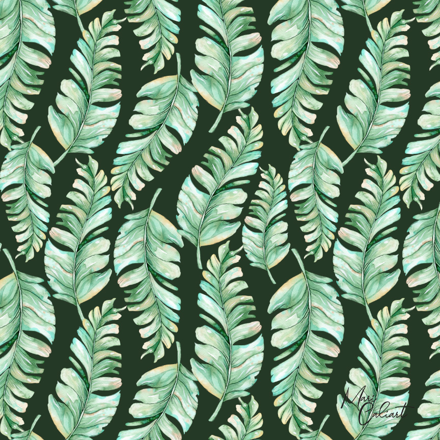 MC – Tropical Leaves Collection – 2404bs © Mari Caliart