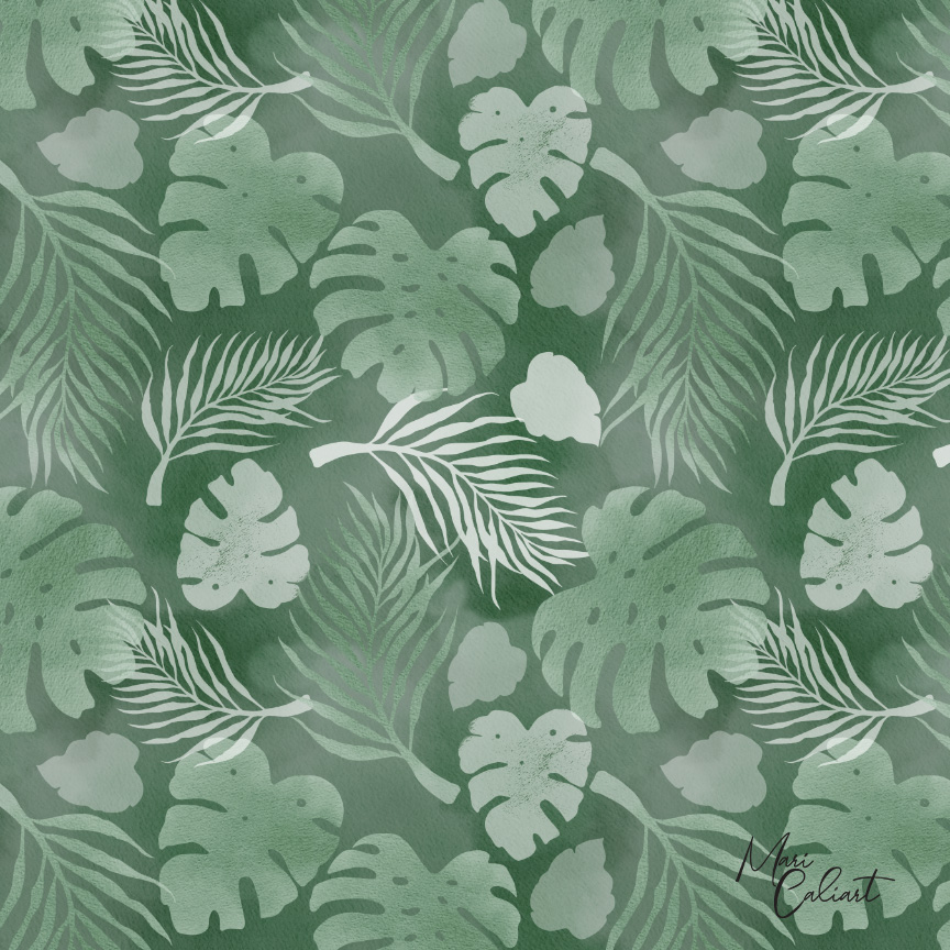 MC – Tropical Leaves Collection – 2406s © Mari Caliart