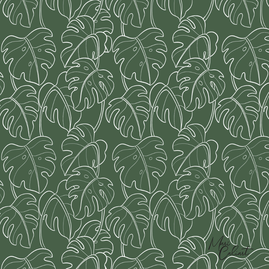 MC – Tropical Leaves Collection – 2407s © Mari Caliart