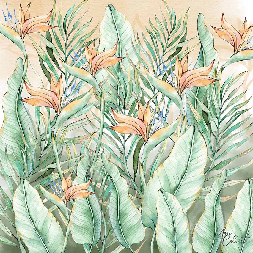 MC – Tropical Leaves Collection – 2409b © Mari Caliart